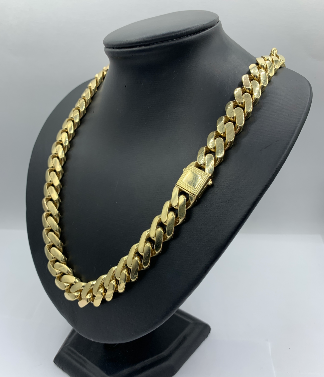 24 INCH 10K CUBAN LINK GOLD CHAIN – Gold Star Jewellers | Bonnie Doon Mall