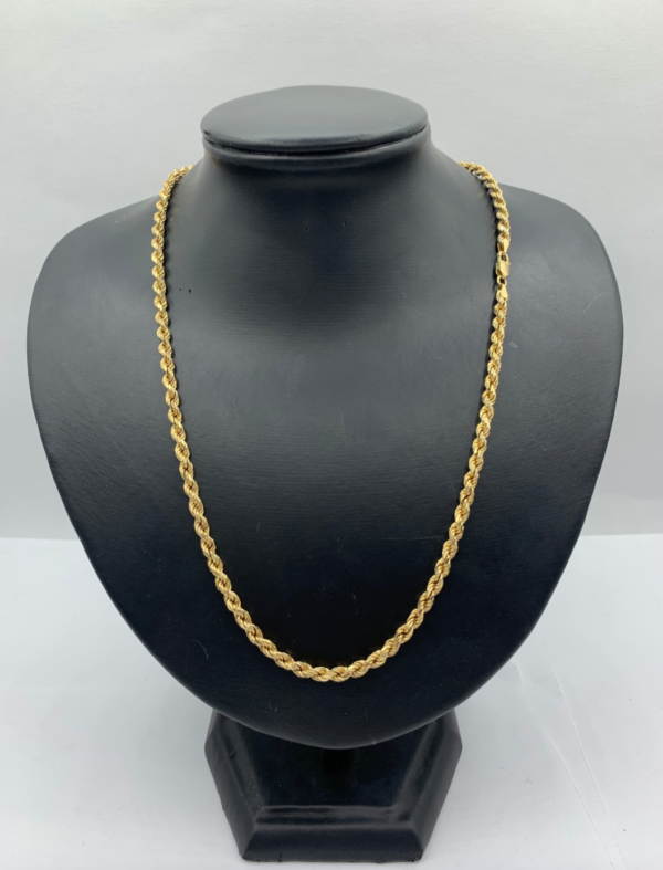 22 Inch 10K Yellow Gold Quint Rope Chains – Gold Star Jewellers ...